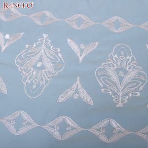 De alta calidad de la Reina edredón de tela jacquard ropa de cama set duvet cover set - Product Image 4