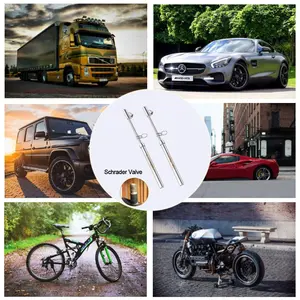 เกจวัดแรงดันลมยางแบบสองหัวสำหรับงานหนัก 10-150 PSI สำหรับรถบรรทุก - Product Image 5