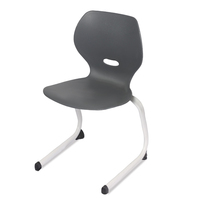 Ensemble de mobilier scolaire moderne et durable : bureau et chaise pour étudiant avec barres en acier et plastique ABS, 1 tiroir, confortable pour une utilisation en classe