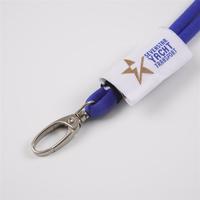 CH Wholesale Sublimation Printing Polyester Lanyards With Logo Custom Certification Keychain OEM ODM ECO Promotion Event Gifts