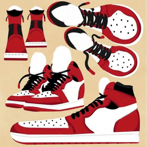 Zapatillas Deportivas Retro 1 de Diseño Original de Marca, con Logotipo Personalizado, para Hombre, OEM, Zapatillas de Baloncesto Casuales de Verano con EVA - Product Image 1