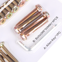 Paquet en laiton de haute qualité Kit de vis en titane M3 jeu de vis autotaraudeuses Torx personnalisé pour l'installation de lit