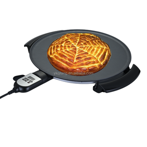 Plaque de cuisson électrique multi-usages avec revêtement antiadhésif, idéale pour l'injera, les crêpes, le roti, les tortillas <span class=keywords><strong>et</strong></span> la cuisson intérieure - Product Image 3