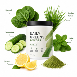 OEM/ODM Complément Alimentaire Biologique Mélange Champignons Herbes Vitamine Superaliments Super <span class=keywords><strong>Jus</strong></span> Lancement Quotidien Verts Poudre pour la Santé - Product Image 3
