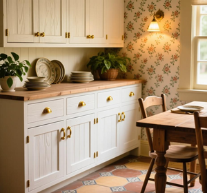 ตู้ไซด์บอร์ดไม้เนื้อแข็งคุณภาพสูง ตู้เก็บของไม้เนื้อแข็งสำหรับวิลล่า โรงแรม เฟอร์นิเจอร์บ้าน โรงงาน - Product Image 1