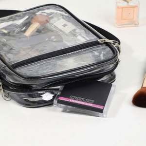 Sac bandoulière décontracté de sport et de voyage en PVC imperméable personnalisé avec fermeture éclair et poche intérieure pour hommes et femmes - Product Image 4