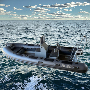 16ft CE Rib 480 nhôm hull PVC/hypalon Thuyền bơm hơi để bán - Product Image 2