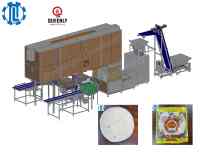 Machine à former des tortillas mexicaines QINLI Original Taco, grande capacité 8000 pièces/h, pour la production alimentaire et la boulangerie