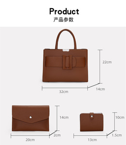 Bolsos de Mano y Carteras de Lujo para Mujer, Bolsos Femeninos, Bolso Tote, Bolsos de Cuero PU al por Mayor, Bolso de Mano para Mujer - Product Image 2