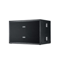 Subwoofer Aktif SUB8006AS Bertenaga Ganda 18'' High SPL untuk Konser Klub Malam