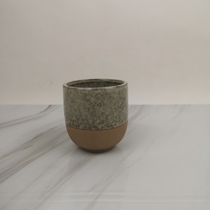 Vela de cerámica esmaltada reactiva personalizada, contenedor de vela, tarros, maceta - Product Image 6