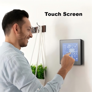 Aire acondicionado HVAC Tuya <span class=keywords><strong>Smart</strong></span> Home con control inalámbrico Termostato de habitación incorporado Dispositivo de refrigeración WiFi Aplicación de teléfono móvil compatible - Product Image 6