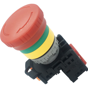 Nouveau bouton poussoir d'arrêt d'urgence TN2BKR-1C 22 mm - Product Image 1