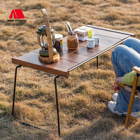 Table de camping combinée barbecue IGT en acier inoxydable, portable et robuste, pliable pour camping