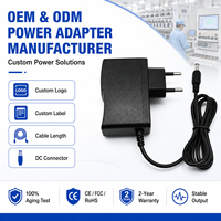 Adaptateur secteur 5V 1A DC 100-240V avec prises EU US UK AU en ABS pour bande LED, routeur PC, caméra CCTV