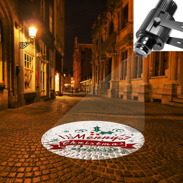 Custom Advertising Projector Light Outdoor Waterproof Remote Control Customized Led Logo Gobo Projector