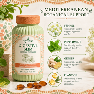 Capsules molles Botanical Digestive Slim 800mg 90 unités – Favorisent le bien-être intestinal et la gestion corporelle pour la routine quotidienne des adultes – OEM - Product Image 2