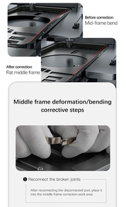 Machine de réparation de cadre de téléphone portable TBK 215, garantie 1 an pour la correction de la déformation du cadre d'<span class=keywords><strong>iPhone</strong></span> et la remise à neuf de l'écran LCD - Product Image 4