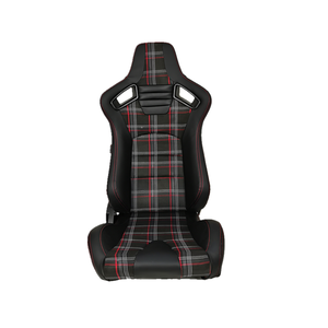 Nuovi Sedili Sportivi Universali in Pelle PVC con Doppia Guida Scorrevole per Auto e Gaming - Product Image 2