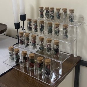Espositore Trasparente in Acrilico Multistrato <span class=keywords><strong>per</strong></span> Profumi, Scaffale a Più Livelli <span class=keywords><strong>per</strong></span> Cosmetici e Trucchi da Bancone - Product Image 3