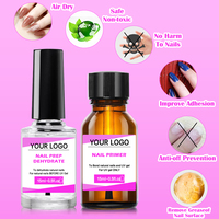 Primaire pour ongles sans acide, Gel UV/LED, Top Coat, Primaire et Déshydratant pour ongles