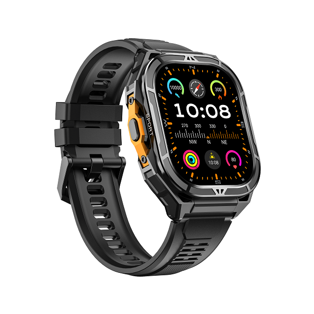 New X5 Pro 44-49mm AMOLED Screen Smart Watch Men Women IP67 Steel Band Sports Fitness Call Reminders 5-10 Days Battery Life