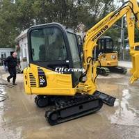 Mini pelle bon marché komatsu pc20 pc20-6 PC30mr-2 PC30mr PC35mr-2 PC35mr PC40mr-2 PC40 pelle sur chenilles komatsu pc 20 Offre Spéciale