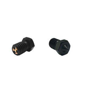 Buse E3D V6 en acier trempé à trois trous CHT à haut débit pour accessoires d'imprimante 3D - Product Image 1