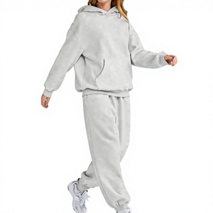 Conjunto Deportivo para Mujer al por Mayor, con Logotipo Personalizado, Sudadera con Capucha de Alta Calidad, Pantalones con Cordón, Ligero y Transpirable para Correr - Product Image 5