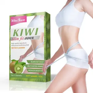 Kiwis minceur jus de fruits en poudre santé coupe ajustée détox boissons Kiwi pour la perte de poids