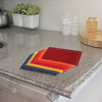 Napperons rectangulaires classiques en PVC écologique de haute qualité, vente en gros de Chine pour ensembles de table de cuisine/salle à manger, colorés