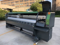 Guangzhou Gethray Marque S8 Modèle 3.2m Imprimante À Solvant 10ft Traceur Avec Starfire Tête D'impression Konica 5012i 1024i 30pl 4H Tête D'impression