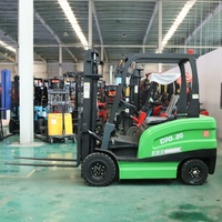 Chariot élévateur électrique de 1,5 tonne alimenté par batterie au lithium avec système de commande par joystick pour une utilisation facile et sûre, vente chaude RTS