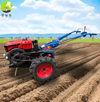 Mini tracteur agricole à pied 15hp tracteur agricole multifonctionnel 2WD avec moteur Changfa pour les opérations sur le terrain