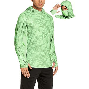 เสื้อเชิ้ตตกปลาแขนยาวพิมพ์ลายพรางแบบระเหิด  ระบายอากาศ กันน้ำ กันลม น้ำหนักเบา แห้งเร็ว ป้องกันรังสียูวี - Product Image 6