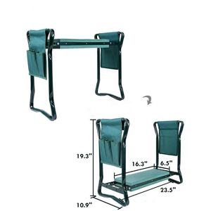 Kursi <span class=keywords><strong>Kneeler</strong></span> taman, bangku berlutut taman dapat dilipat dengan kantong alat - Product Image 3