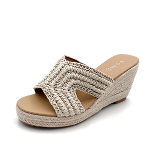 Calzado Casual Femenino con Suela <span class=keywords><strong>de</strong></span> Goma Suave Personalizado, Zapatos <span class=keywords><strong>de</strong></span> Plataforma <span class=keywords><strong>de</strong></span> Verano al por Mayor para Mujer, Sandalias <span class=keywords><strong>de</strong></span> Cuña <span class=keywords><strong>de</strong></span> Alta Calidad para Dama - Product Image 2