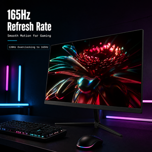 จอเกมมิ่งขนาด 23.8 นิ้ว 165Hz 1920x1080 FHD IPS LCD LED จอกว้าง สีดำ จอ LCD สำหรับตั้งโต๊ะ รองรับ HDR ขายตรงจากโรงงาน - Product Image 1