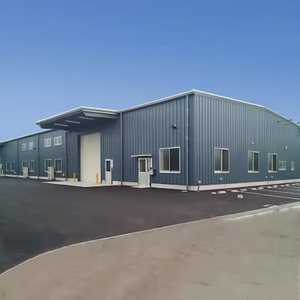 Cadre préfabriqué d'atelier d'acier de construction de poutre en H d'entrepôt de bâtiments certifié par CE/ISO pour le stockage - Product Image 6