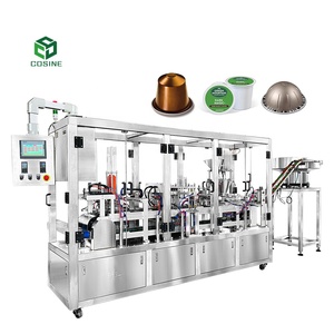 Machine de fabrication de café entièrement automatique avec système de remplissage et de dosage rotatif et processus de scellage propre - Product Image 4