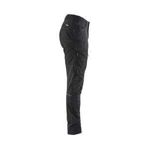 BLAKLADER - 716618459998C50 Women's Service <b>trousers</b> with <b>stretch</b> <b>Black</b>/Dark grey - EAN 7330509800430 WORK <b>TROUSERS</b> - Product Image 4
