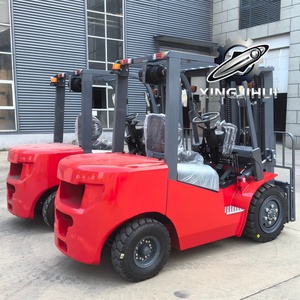 Montacargas Heli de 3 toneladas, usado, de Japón, con motor Isuzu C240, máquina usada, montacargas a gasolina, 3000 mm, 3000 kg - Product Image 3