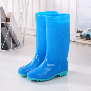 YL7305 PVC couleur bonbon clair <span class=keywords><strong>bottes</strong></span> <span class=keywords><strong>de</strong></span> <span class=keywords><strong>pluie</strong></span> dame Transparent antidérapant imperméable belles <span class=keywords><strong>bottes</strong></span> <span class=keywords><strong>de</strong></span> <span class=keywords><strong>pluie</strong></span> pour femmes chaussures - Product Image 4