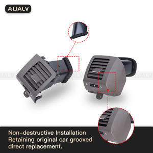 Precio de fábrica, accesorios de aire, salida de aire central, salida de CA, interruptor de peligro central de tablero superior de aire para Toyota Prado 2003-2009 - Product Image 6