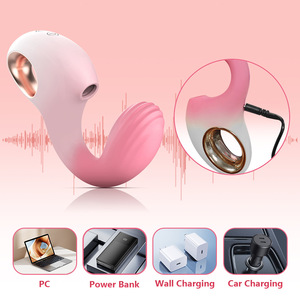 OEM Best Seller Silicon Model of Women <strong>Suction</strong> Vibrator Female G-spot Sex Toys Clitoral 10 Modes <strong>Mini</strong> <strong>Dildo</strong> Vibrator for Women - Product Image 4