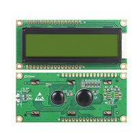 Modul LCD Karakter 2.3 Inci 16x2, Driver ST7066, Mode TN, Suhu Operasi 20-70C, Kecerahan 300cd/m2, Antarmuka 8-bit Langsung