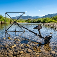 Détecteur d'induction à impulsions avancé Tianxun TX-PI200 avec portée de recherche profonde de 5 m pour les chasseurs de trésors professionnels et les chercheurs d'or