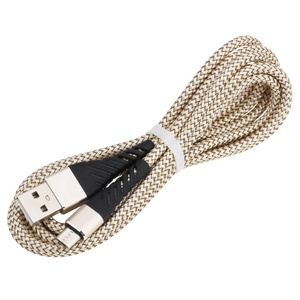 Cable de Datos de <span class=keywords><strong>Carga</strong></span> USB de Nailon de 3 m <span class=keywords><strong>para</strong></span> <span class=keywords><strong>iPhone</strong></span> 14 13 12 11 <span class=keywords><strong>XS</strong></span> <span class=keywords><strong>Max</strong></span> X XR 8 7 6 iPad, Cable USB de <span class=keywords><strong>Carga</strong></span> Rápida - Product Image 3