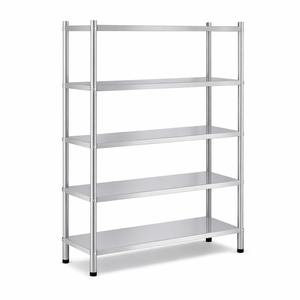 Étagère de rangement robuste pour cuisine commerciale, en acier inoxydable 304 201, pour <span class=keywords><strong>restaurant</strong></span>, vente chaude - Product Image 2