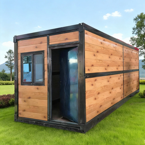 20ft Quick Install Z Fold Container House Prefabricated Demountable <b>Small</b> House Mobile Temporary Dormitory Container House - Product Image 1
